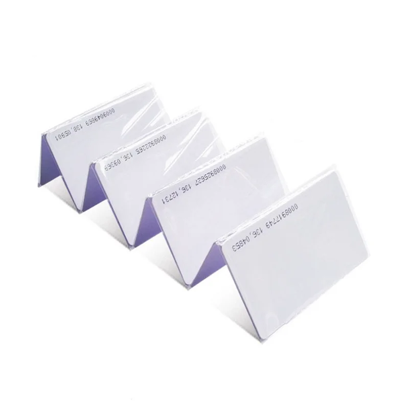 200pcs/Lot RFID Card EM4100 Tk4100 Access Control Card RFID Sticker Proximity Chip 125Khz