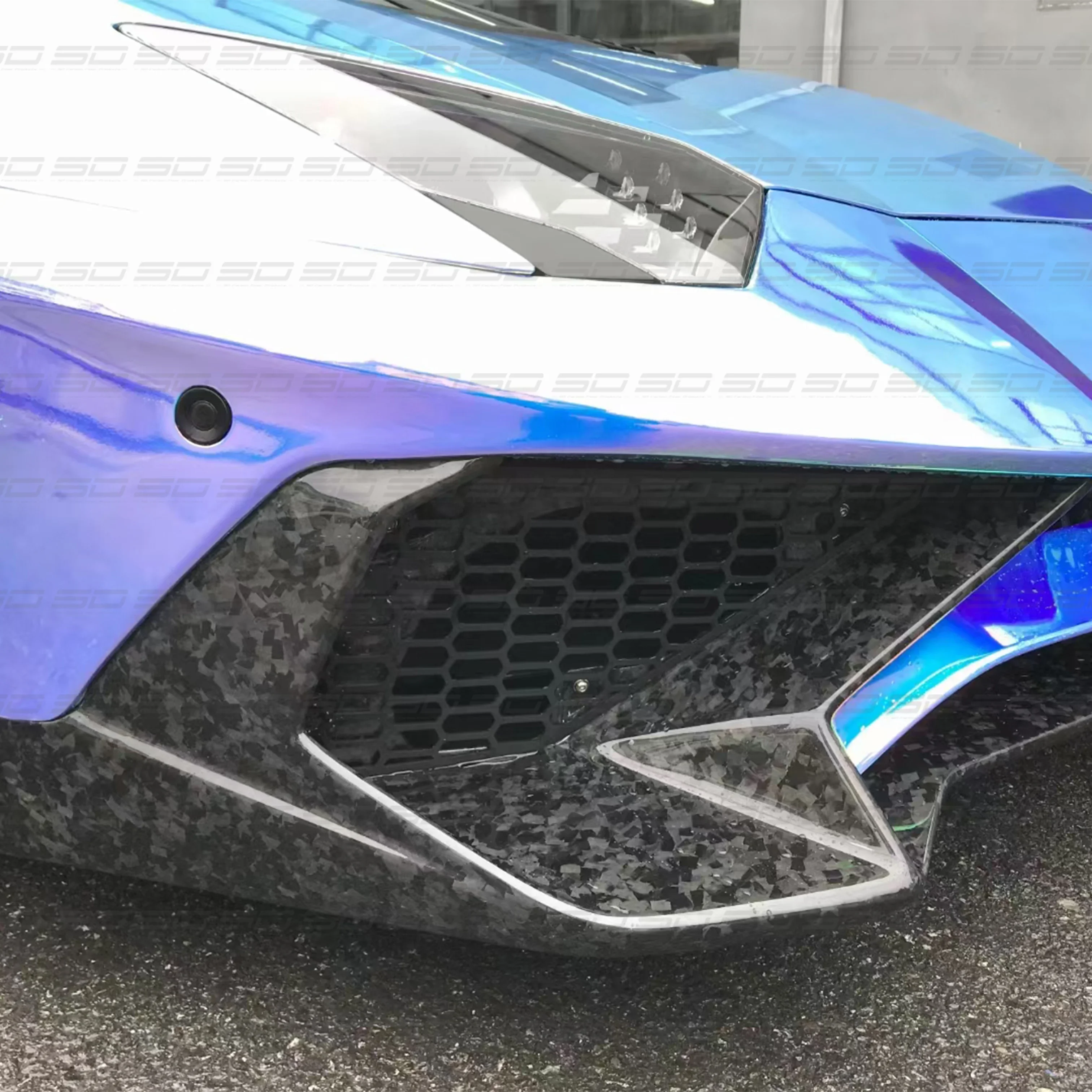 Dry Carbon Fiber SV Style Full Body Kit for L   Aventador LP700 720 750