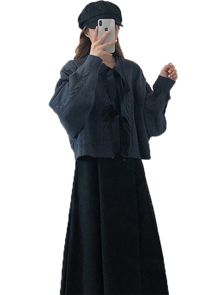 

Hebe Sle ey Sweater Spring Autumn New Design Knitted Women's Loose Fit Long Sve Sweet Sle Online Exclusive Faion