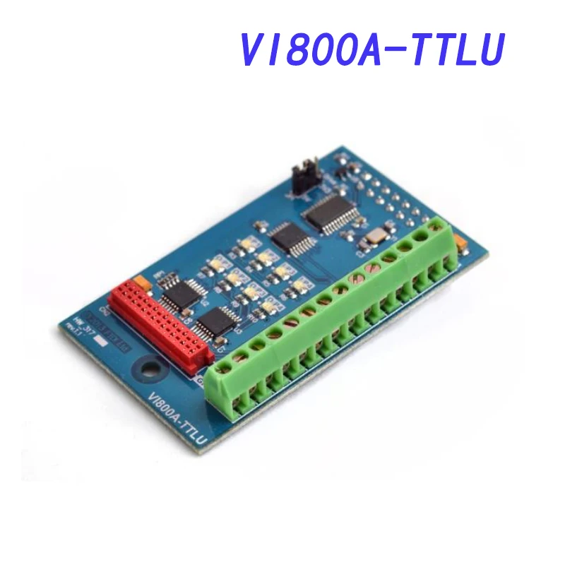 VI800A-TTLU UART expansion board, full duplex SPI to Uart Bridge, 921600Baud speed, 5V fault tolerant input, universal input