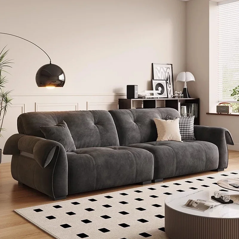 

Nordic Living Room Sofas Modern Minimalist Grey Lazy Sofa Luxury Sectional Europe Relaxing Sofas Modernos Para Sala Furniture