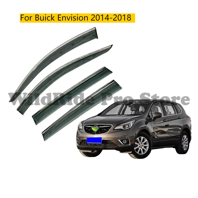 

Windshield for Buick Envision 2014-2018 Car Window Sun Rain Guard Window Visors Wind Deflector