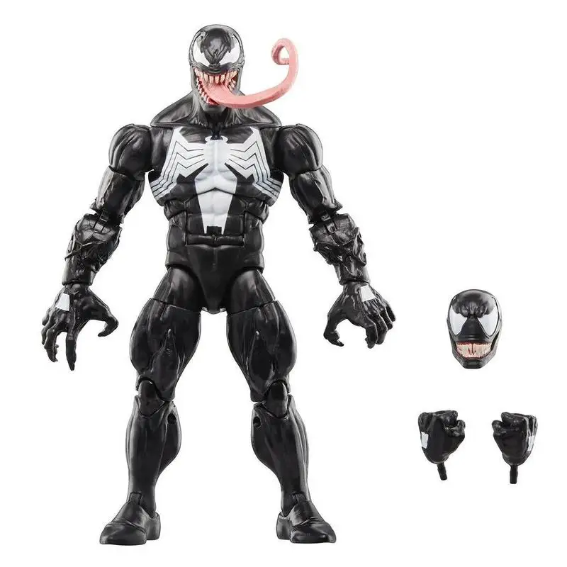 Marvel Comics 85th Anniversary Spider Man Venom Marvel Legend Series Movable Model Collectible Action Figures Garage Kit