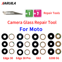 Camera Lens For Moto G85 G100 G200 G62 G60S G54 5G G52 G51 5G G41 G24 Power G14 Rear Back Camera glass Lens With Glue Adhesive