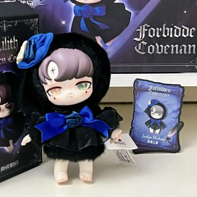 

52toys Lilith Taboo Contract Series Vinyl Plush Blind Box Mysterious Doll Pendant Trendy Collectible Exquisite Birthday Gift
