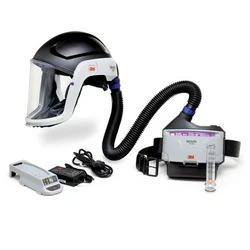 Positive Pressure Breathing System TR-300 with M-300 Head Cover Electric Air Supply Respirator Droplets Dust 99%≥