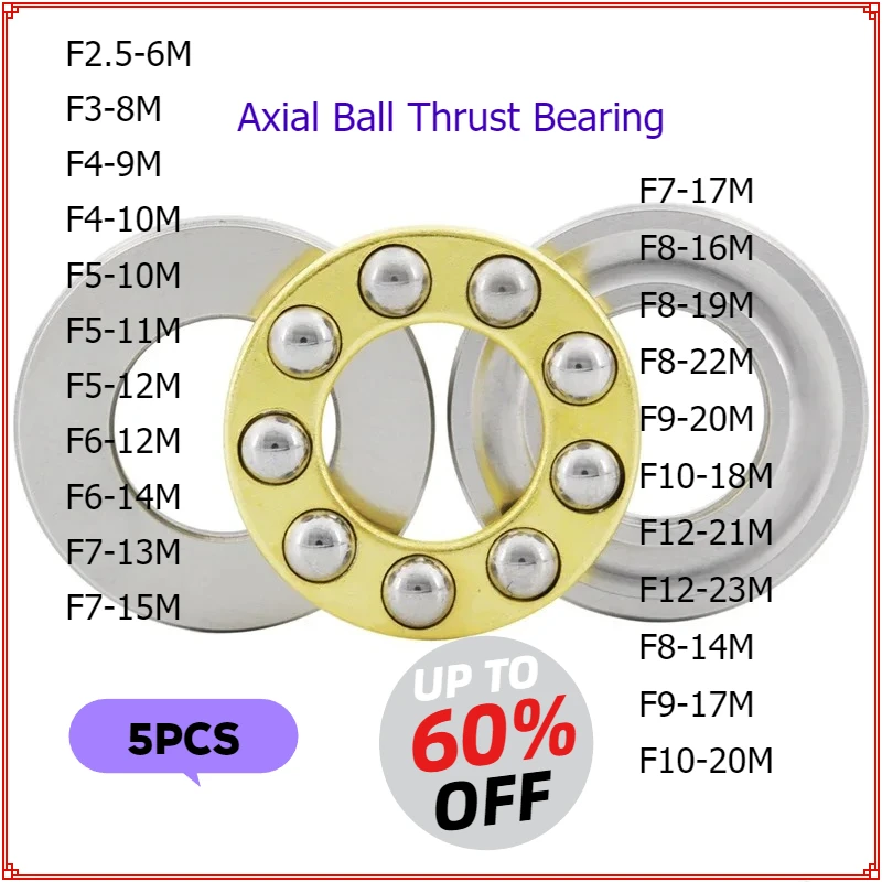 5Pc Axial Ball Thru… - image