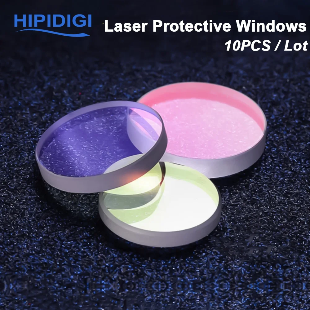 

10PCS Laser Protective Windows Lens 37x7 27.9x4.1 for Raytools Precitec WSX Fiber Powerful Cutting Machine Head Part Tool 1064nm