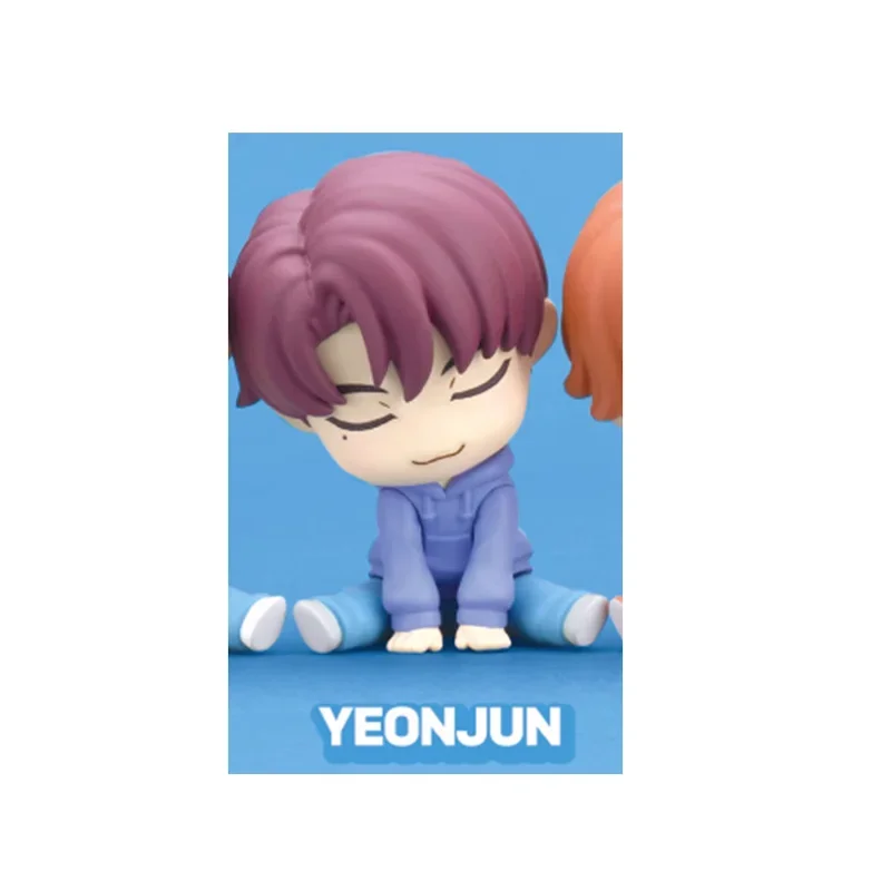 Choi Soobin Gashapon Schouder op Schouder Modellering Desktop Ornament Action Figure Model Speelgoed