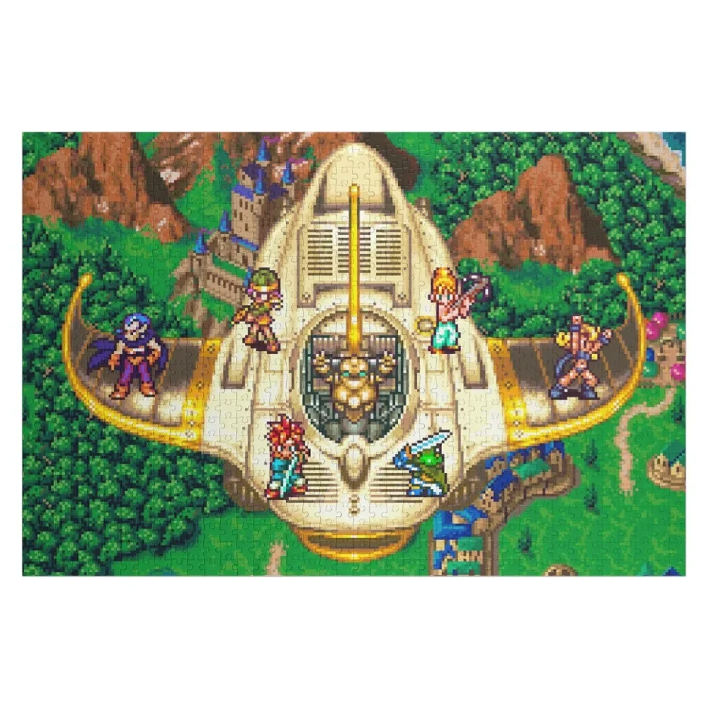 

Chrono Trigger Epoch Jigsaw Puzzle Personalized Photo Gift Works Of Art Christmas Toys Puzzle