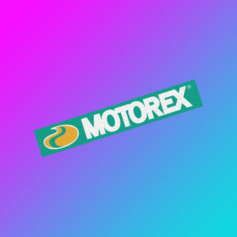 Motorex Motorcycle Waterproof Reflective Decal Helmet Sticker Motorcycle Modification Car Body Sticker Decorative Fun Patch