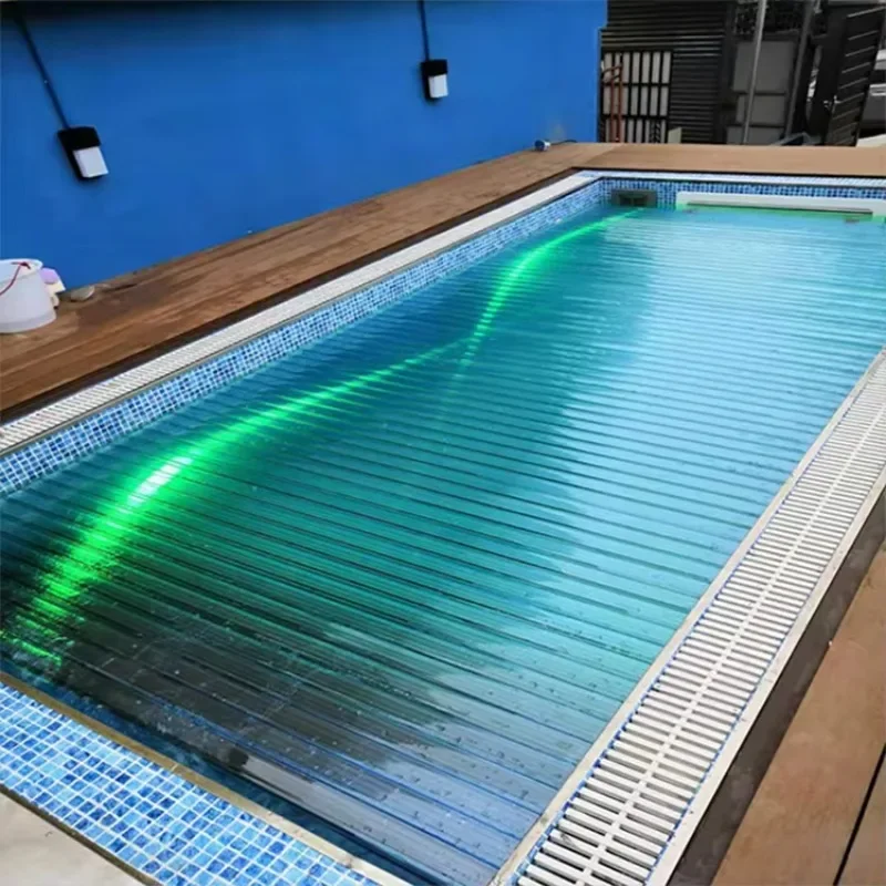 Automatic Deck Cover Swimming Pool Accessories Swimming Pool Cover Heated Swimming Pool Cover