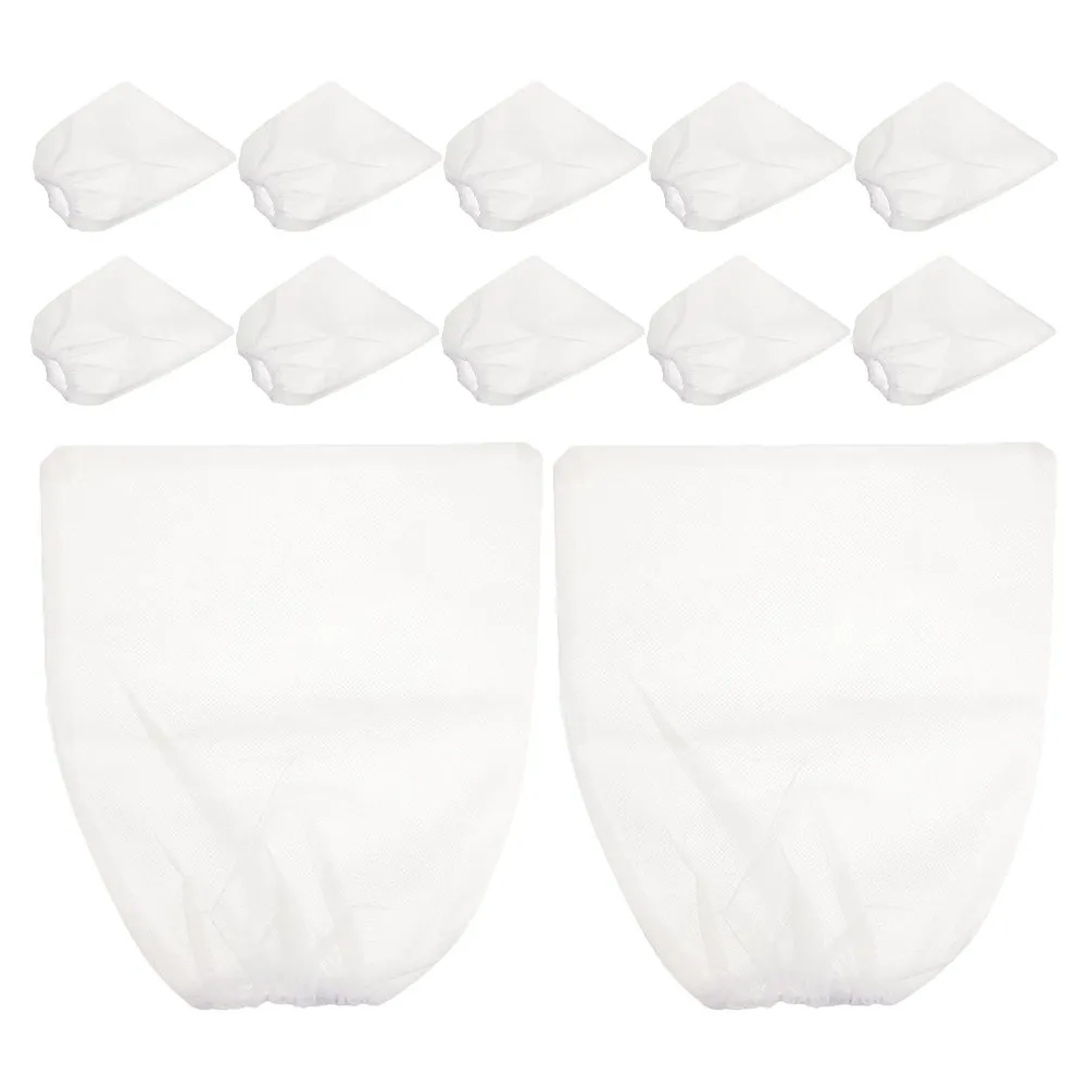 

12Pcs Nail Dust Collection Bags Easy Install Replacement Pouches for Nail Duster Collector Machine Portable Table Vacuum Cleaner