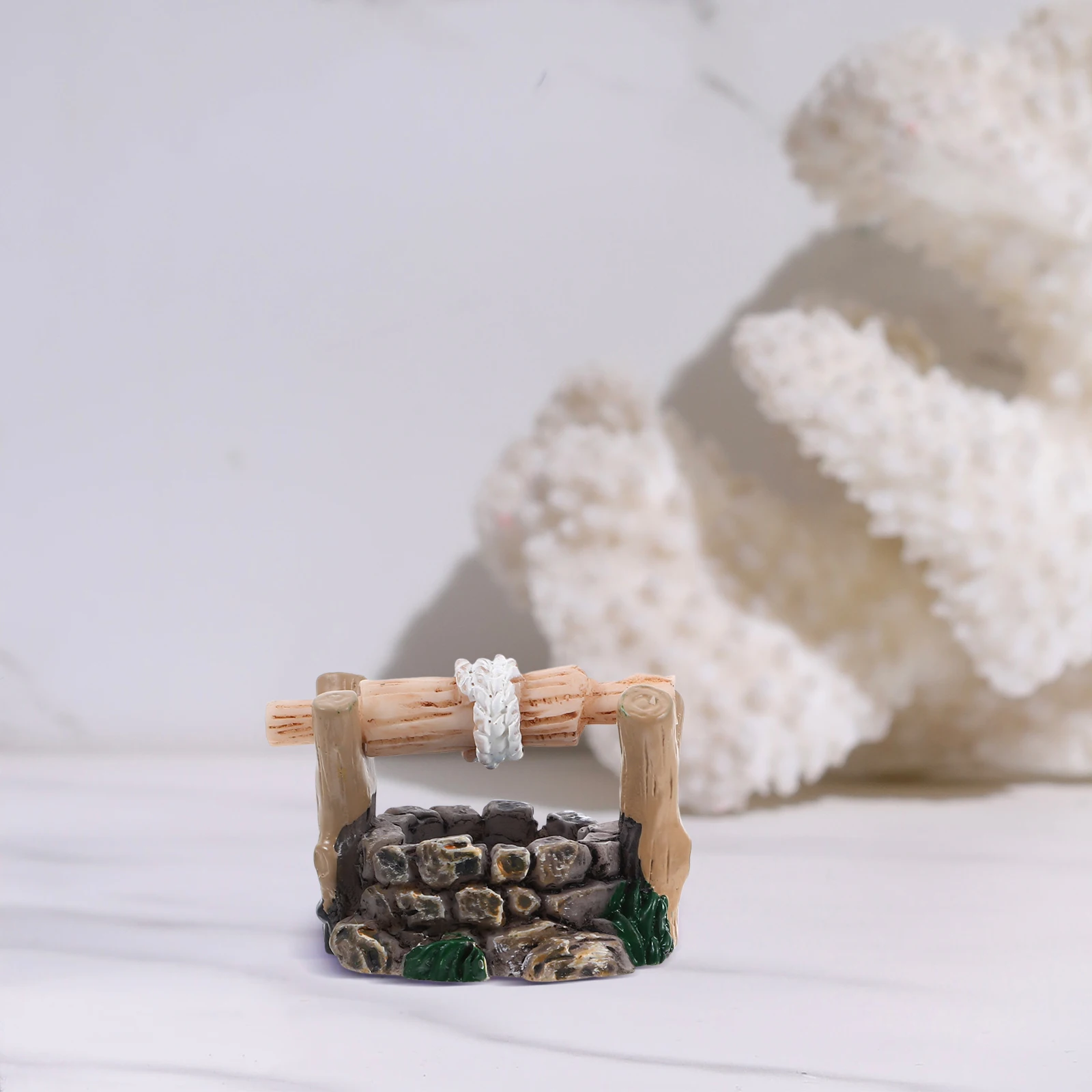 

6pcs Miniature Water Sandstone Simulation Garden Decor Desktop Ornament Micro Landscape Diy Accessory Lightweight Portable