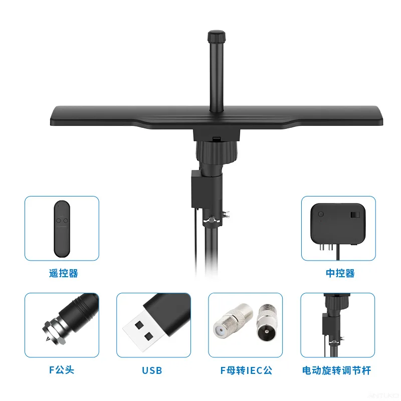 

Горячая распродажа 2025 года, трансграничная специальная взрывная цифровая телевизионная антенна с наземной волной, внутренняя и наружная ТВ-антенна на присоске, антенна DTMB