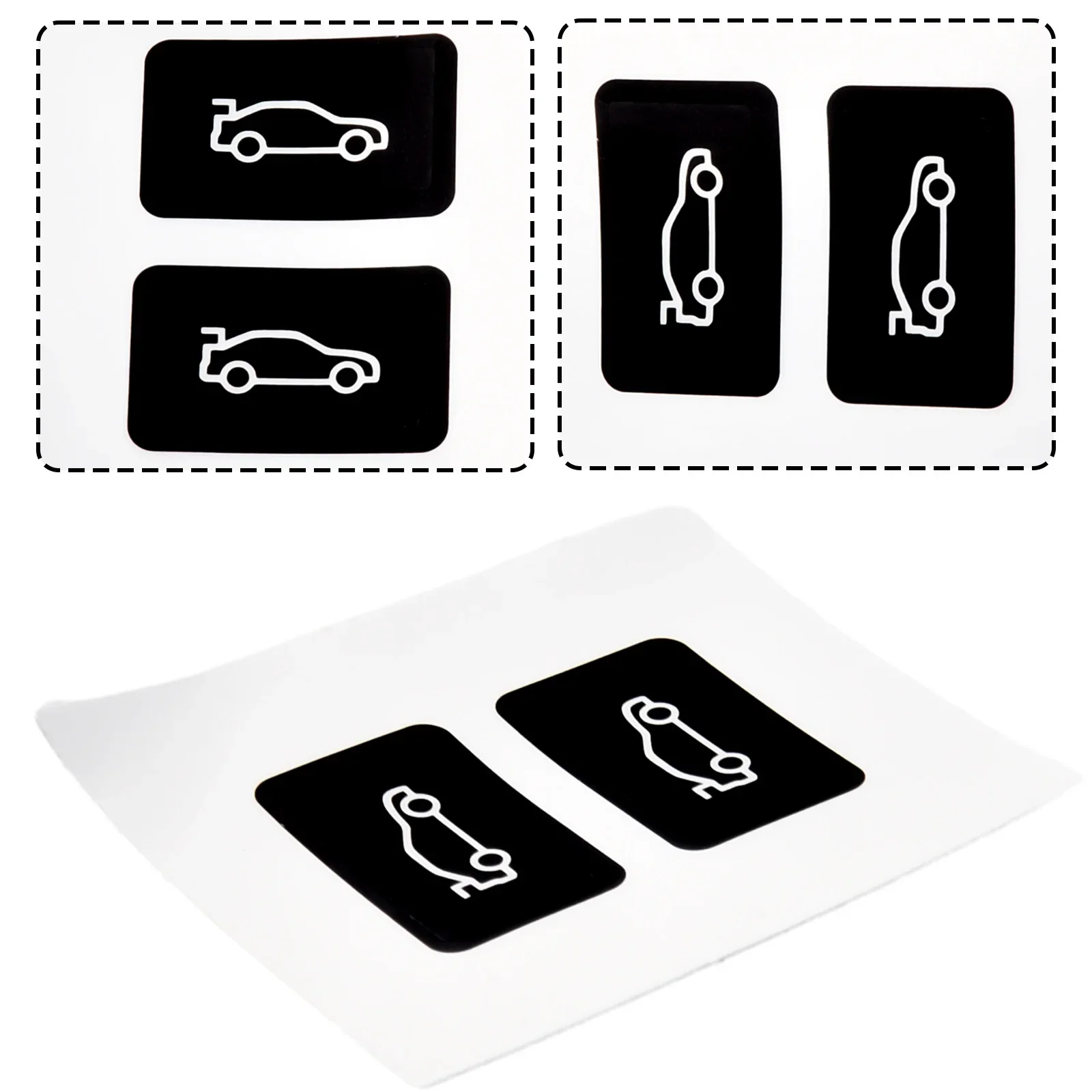 

High Quality Button Repair Decal Sticker*1 Push Button For 3 5 7 Series For 3 Series F20 High Grade Vinyl
