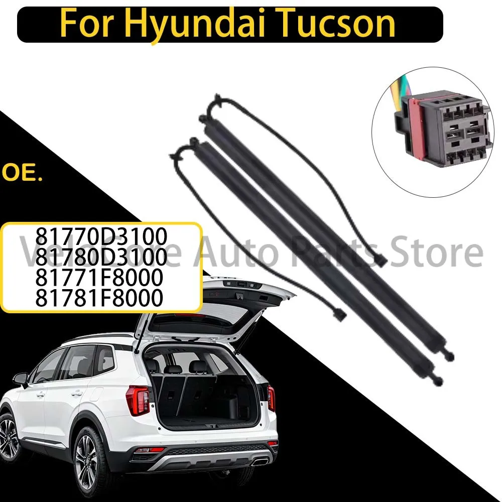 

Liftgate Power Hatch Lift Support Opener Shock For Hyundai Tucson 2015 2016-2021 81770-D3100 Electric Tailgate Gas Spring Struts