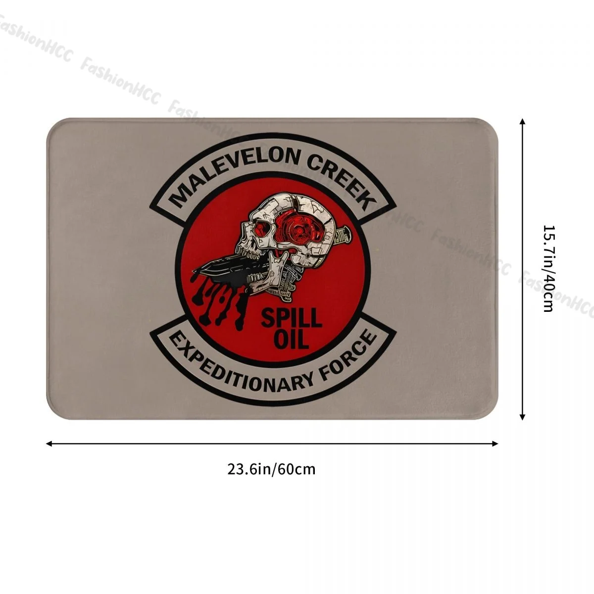 Helldivers II Games Non-slip Doormat Malevelon Creek Expeditionary Force Bath Bedroom Mat Outdoor Carpet Indoor Pattern Decor