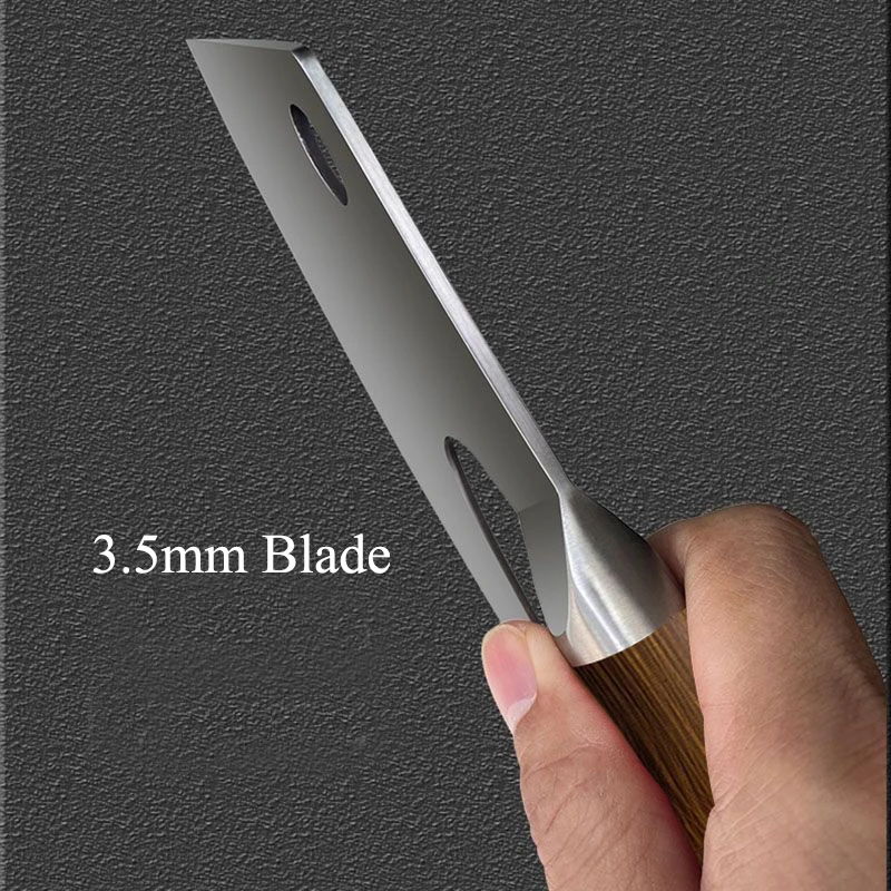 SHUOJI Germany Labor-saving Knife 5Cr15mov Stainless Steel Cleaver Knife Super Sharp Blade Chef Slicing Meat Vegetable Knife