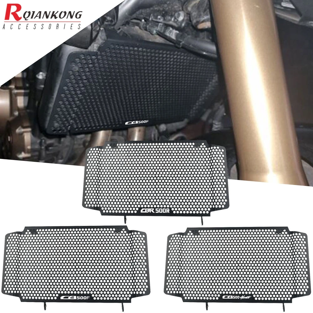

For Honda CBR500R Motorcycle Radiator Grille Guard Cover CBR 500 R 2013-2014-2015-2016-2017-2018-2019-2020-2021-2022-2023-2024