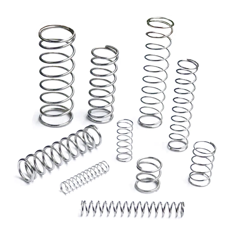 Wire Diameter 0.6mm/0.7mm Small Compression Spring Buffer Return Short Spring Release Pressure Spring Y-type 304 Stainless Steel