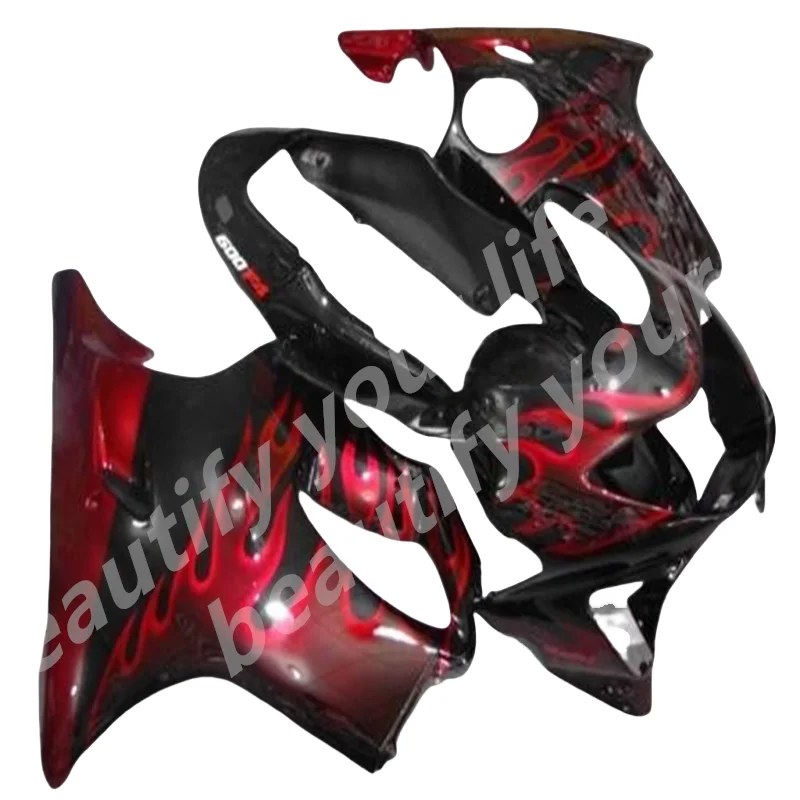 Perfect Fitment Motorcycle Fairings Kit for HONDA CBR600F4 1999 2000 CBR600 F4 CBR 600F4 99 00 Injection Bodywork Set black red