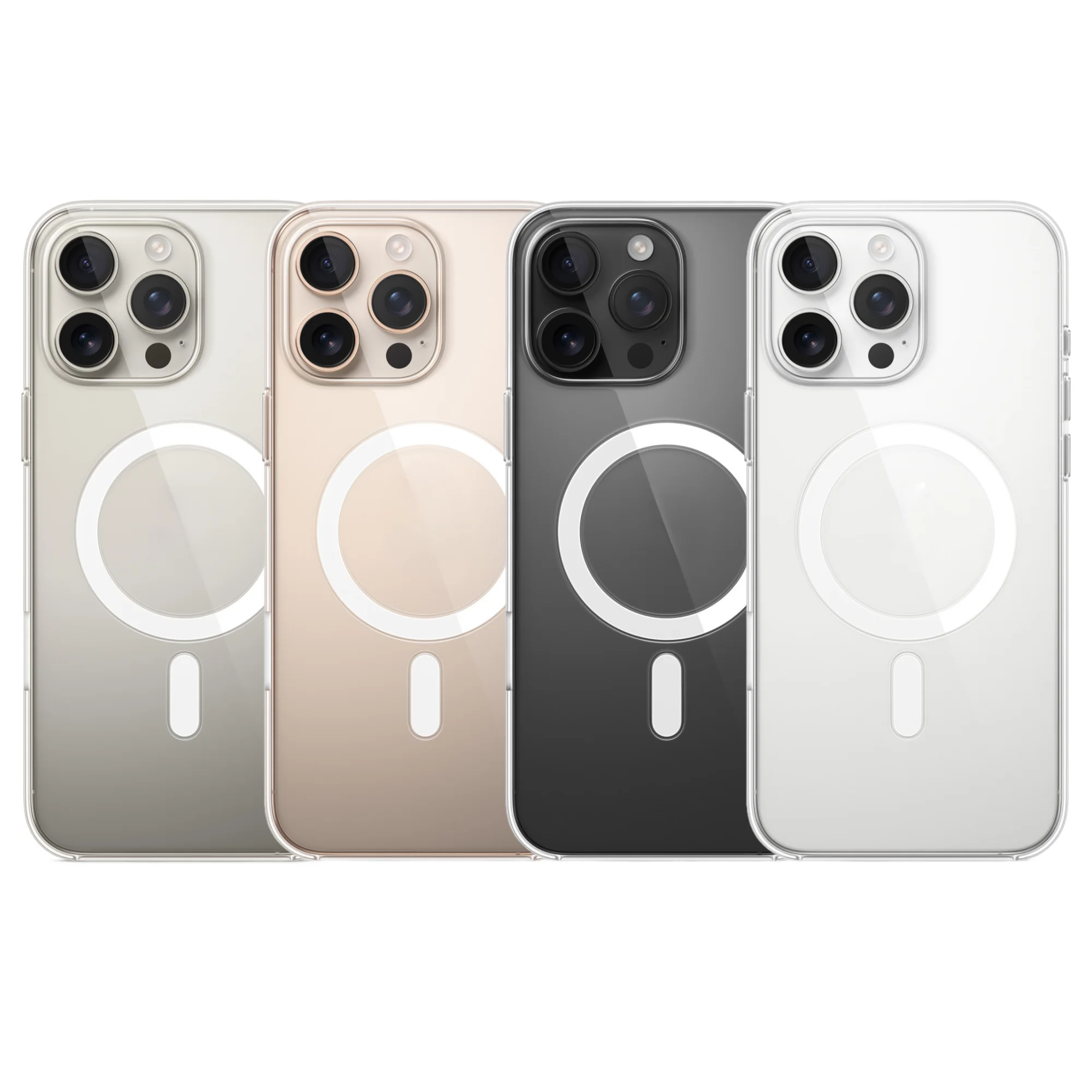 

Clear Case Animation With Magnetic For iPhone 16 15 13 14 Pro Max Support Wireless Charging Transparent Cover For iPhone