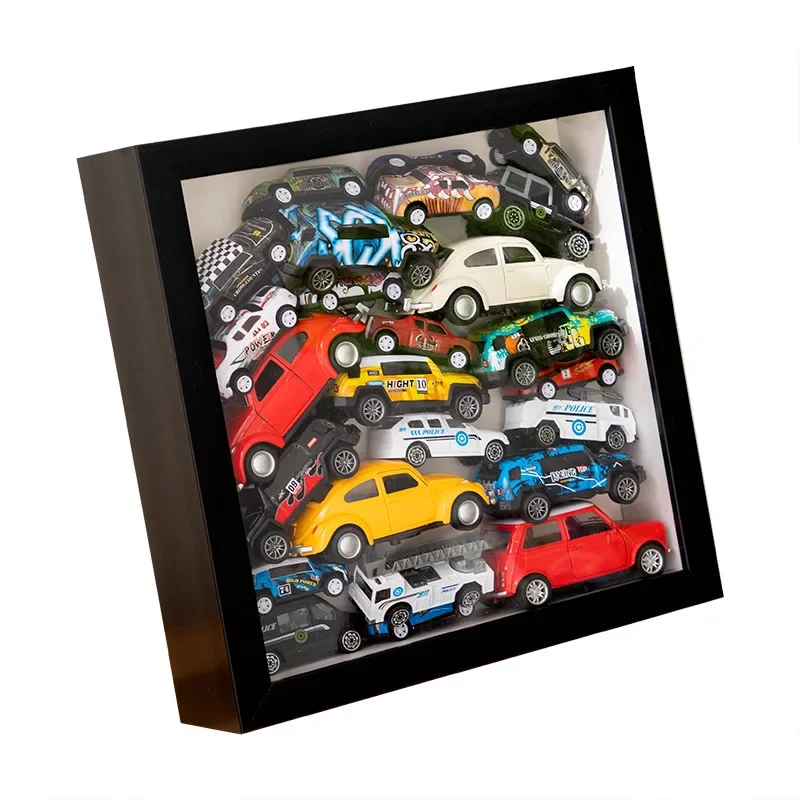 Dust-proof Car Storage Box, Model Animation Toy Display Cabinet, Hand Doll Collection, Photo Frame, Cartoon