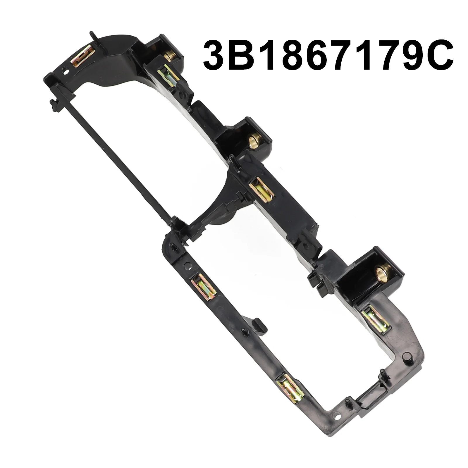 Interior Door Pull Handle Grab Handle Bracket Easy To Install OEM NO.: 1J1867179A Perfect Fit Simple Black Style