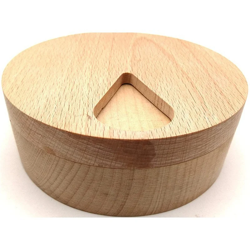 7 Days Weekly Wooden Pill Case Storage Box Solid Wood Pillbox Compartment Medicine Tablet Dispenser Splitters Organizer