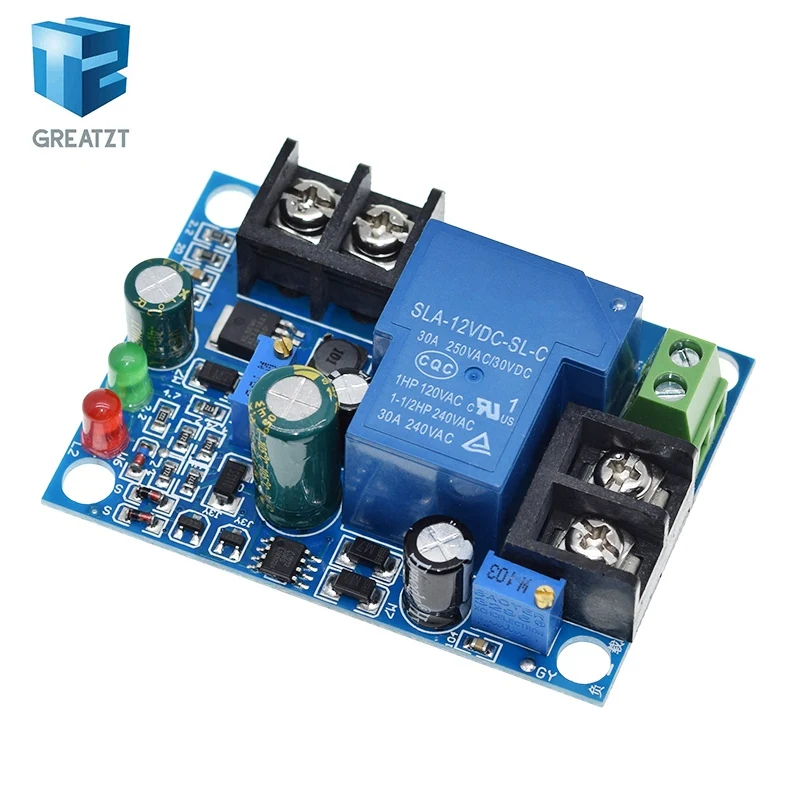 GREATZT YX1708 Battery undervoltage charging control module Battery under-voltage and over-voltage 30A controller board