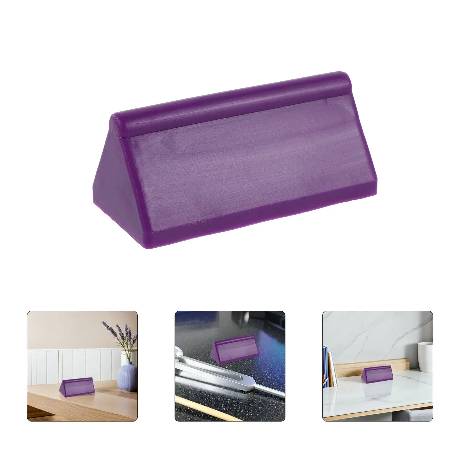 Tuning Fork Activator Block Portable Rubber Striker for Music Teachers Enhanced Vibration Sustain Ergonomic