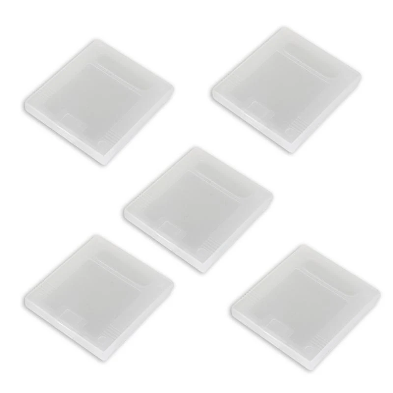 

652F Pack of 5Pcs Game Cards Storage Box Anti Dust Clear Protective Cover Shield for Case for Gameboy Color