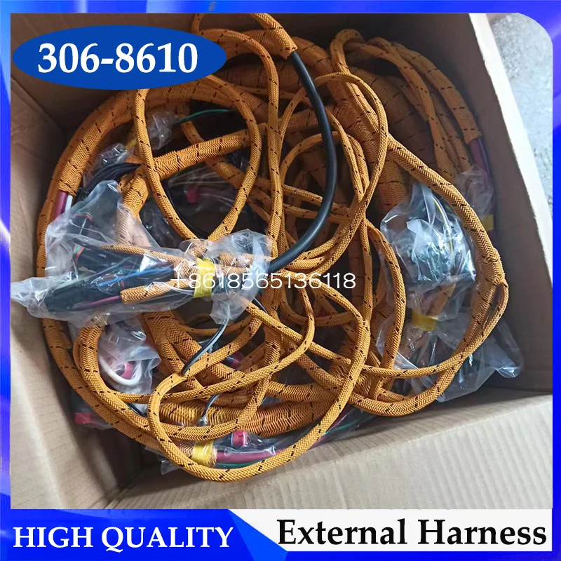 

3068610 2917589 291-7589 306-8610 Chassis Harness For Caterpillar E320D External Wiring Harness EFI C6.4 Engine Excavator Parts