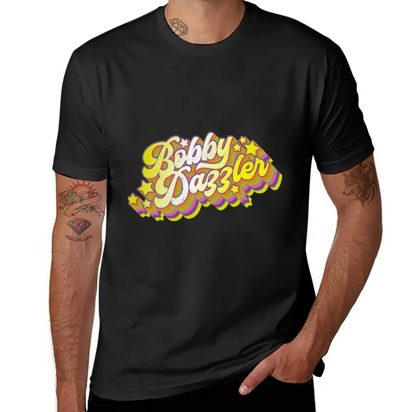 Bobby Dazzler T-Shirt blacks new edition mens workout shirts