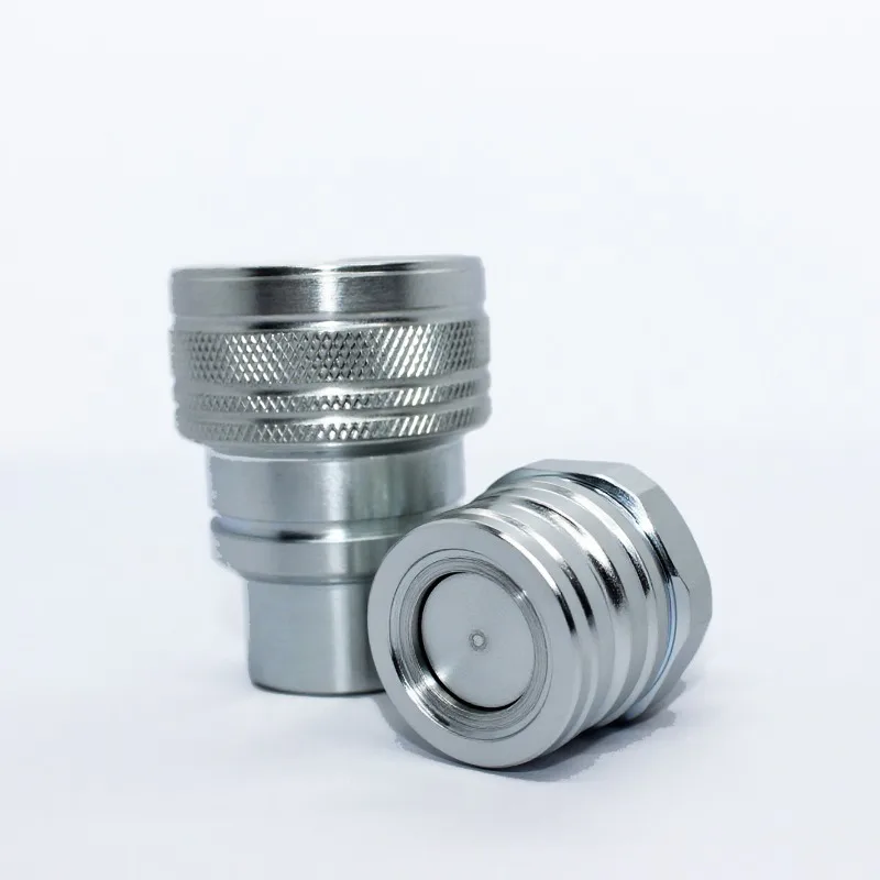 MUGURO VF series threaded connection high-pressure quick connector flat thread locking double opening and closing connector