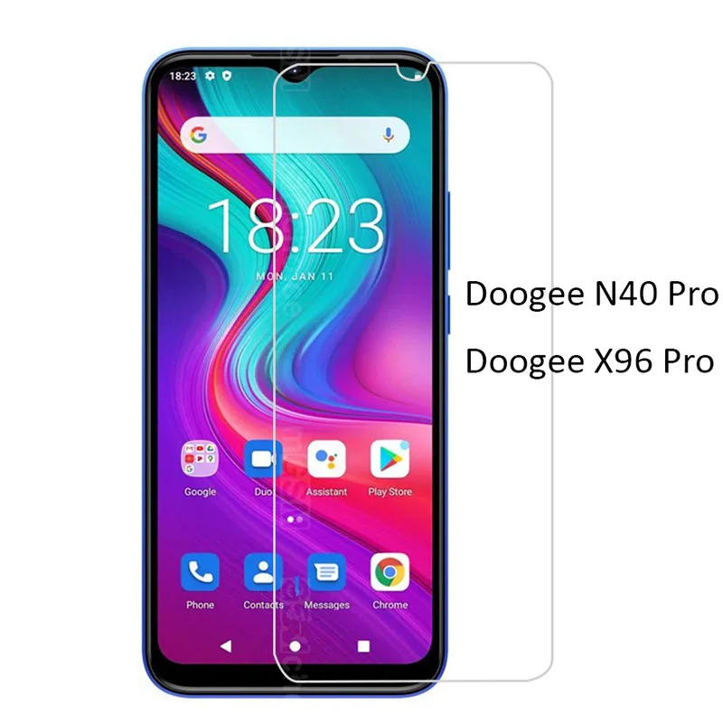 2.5D Tempered Glass for Doogee N40 N20 Pro Y8 Y8C Screen Protector for DOOGEE X96 X95 Pro Green Light Anti Blue Matte Glass