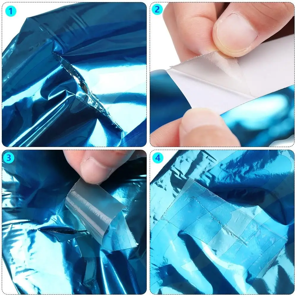 5pcs PVC Outdoor Tools Waterproof Transparent Cloth Patches Jacket Repair Tape Tent Patch Accessories Nylon Sticker