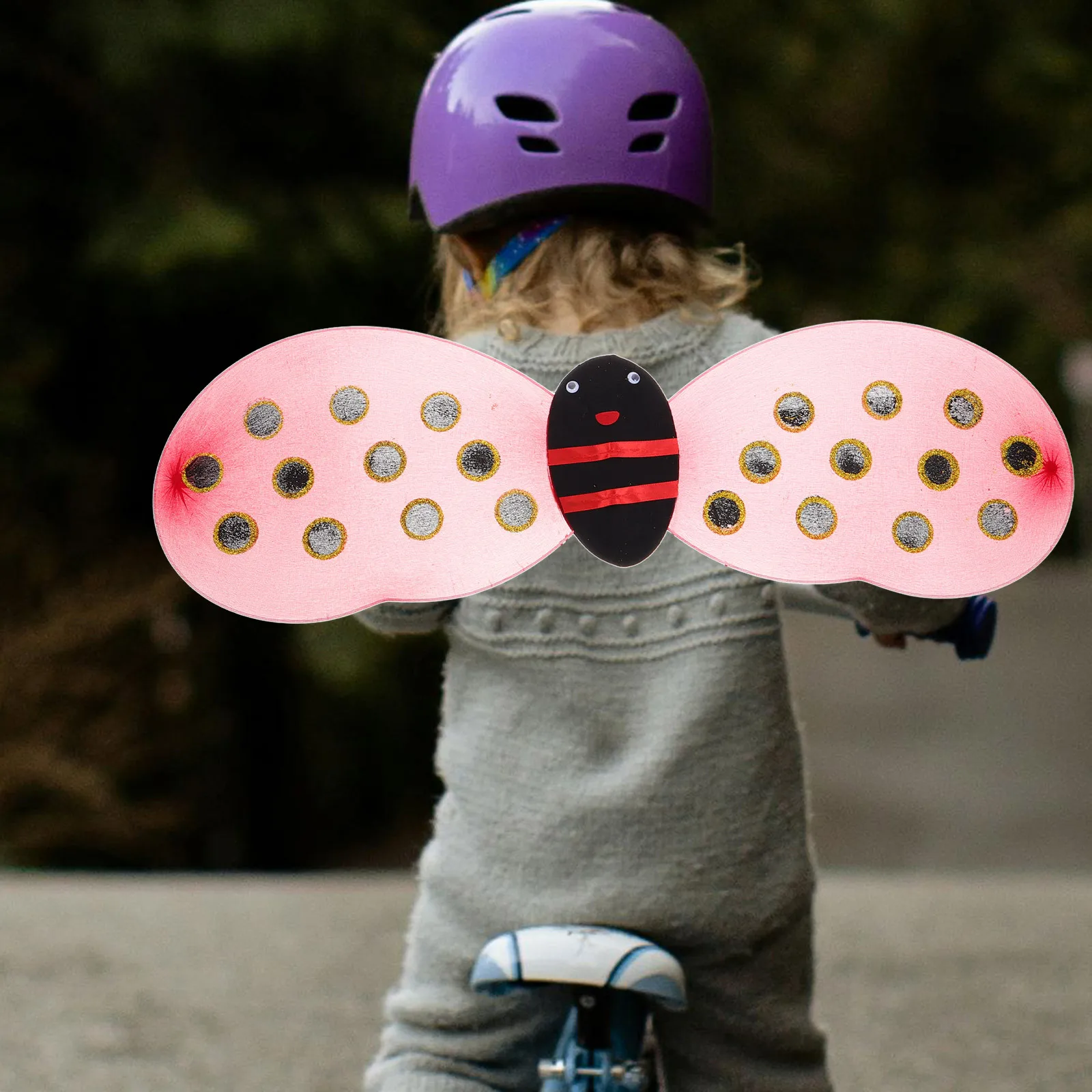 

Ladybug Wings for Girls Toddler Costume Unique Design Lightweight Comfortable Easy Wear Kids Performance Halloween Cosplay Party
