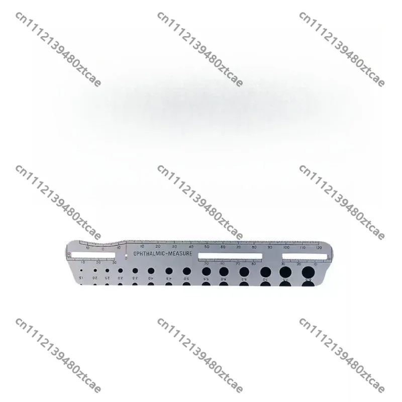 Aluminum PD Ruler Pupillary Distance Measuring Gauge For Eye Pupil Distance, Oblique Angle, Corneal Vertex & Pupil Diamete