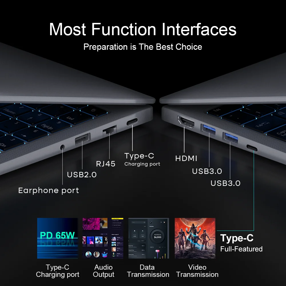 كمبيوتر محمول Ninkear N16 Pro بسعة 16 جيجابايت و12 جيجابايت و13th Intel i7-13620H مقاس 16 بوصة 2.5 كيلو IPS 120 هرتز كمبيوتر ألعاب 57.75 وات في الساعة وفتح بصمة الإصبع