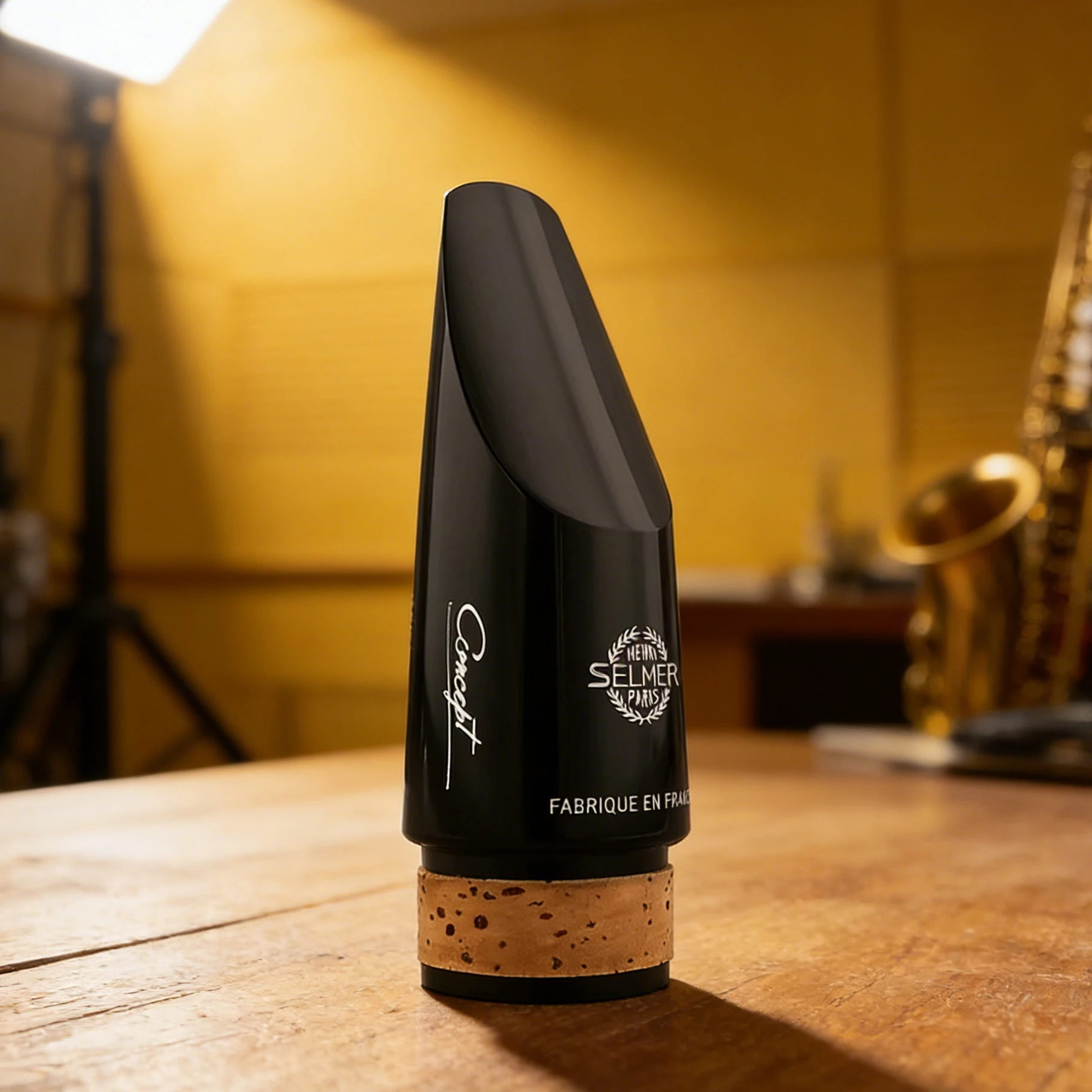 France SELMER original Bass Hard Rubber Mouthpiece Clarinet FOCUS Concept