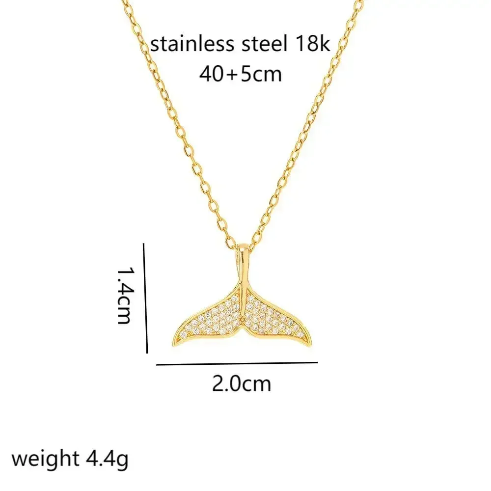Новое красивое колье «рыбий хвост» 2025 года с летним дизайном Instagram с помощью ниши и легкой роскошной конструкции.