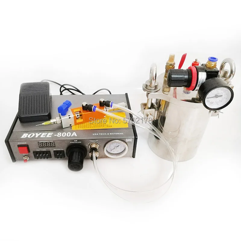 BY-64 Semi-automatic automatic epoxy resin UV glue doming machine dispensing machine viscous fluid dispensing dispensing machine