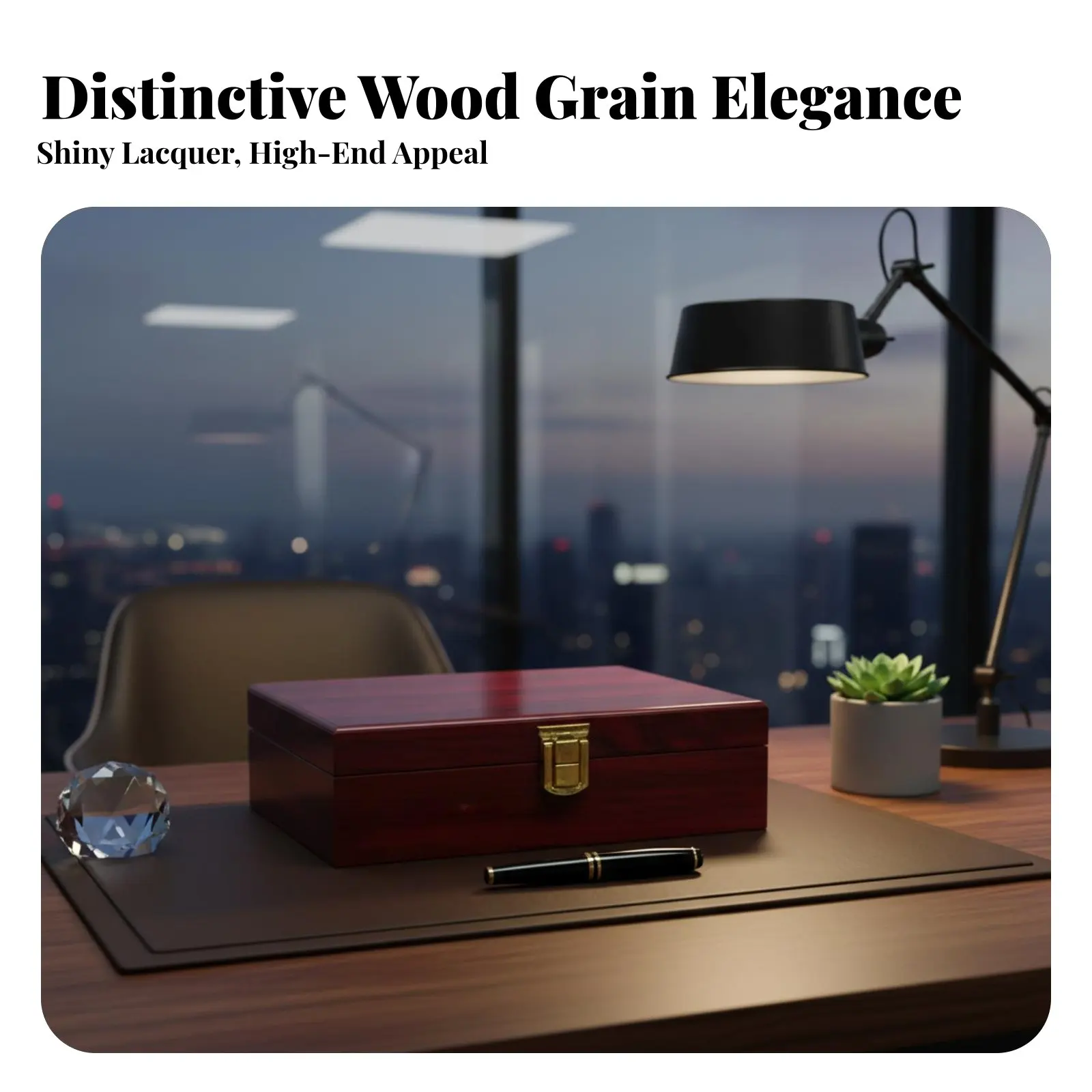 

Подарочная коробка из бордового дерева с лаковым покрытием, премиум-класса, с индивидуальным брендированием, с мягким внутренним покрытием, глянцевая отделка, роскошная упаковка