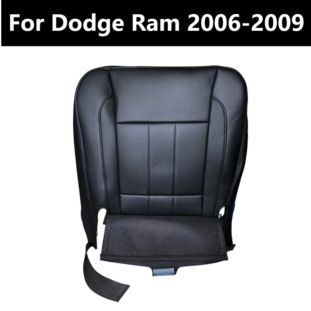 

For Dodge Ram 06-09 Custom Seat Covers Driver & Passenger Side Bottom Seat Cover microfiber leather Car Replacement Seat Cover