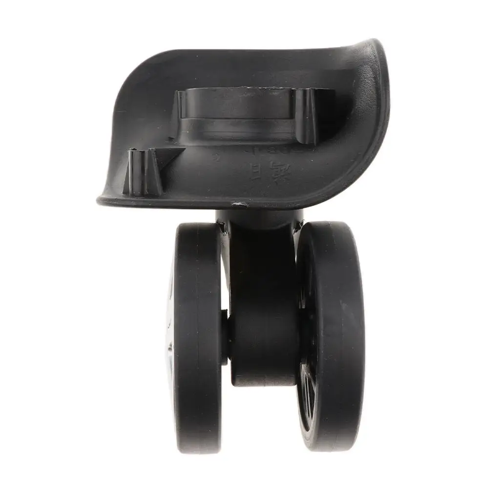 Universal Swivel Wheels PVC Replacement Casters for Baggage Suitcase Support Folding Travel Bags