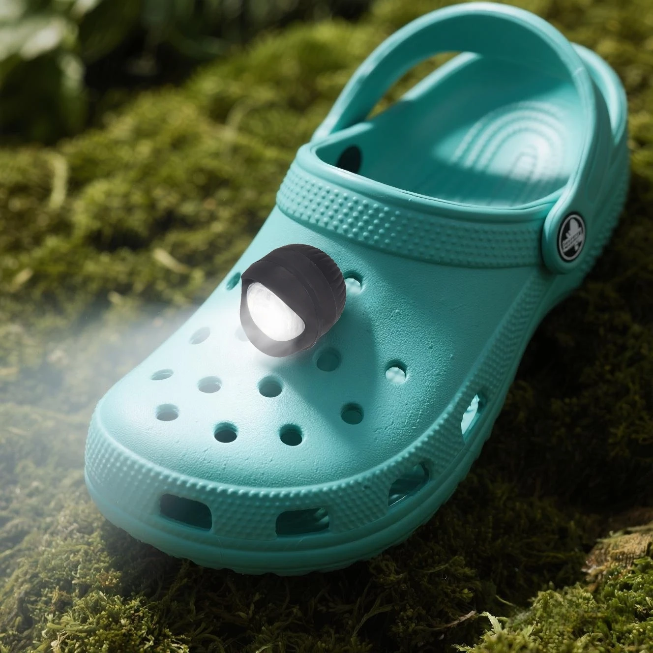 8pcs/set PVC LED Shoe Lights Charms Accessories Winter LED Warm Light DIY Buckle Shoes Charms, 3 Lighting Modes