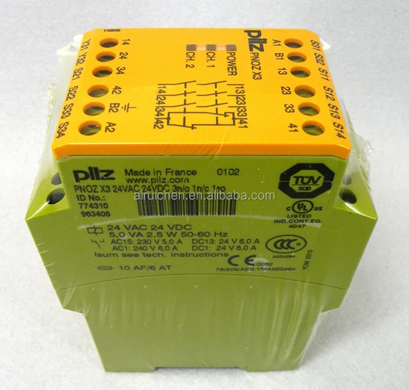 

Brand New Industrial Controls Relay 230V 24V 110V PNOZ X3 774318 74310 774314 X3P 777310 777313 Safety Relay Pi1z