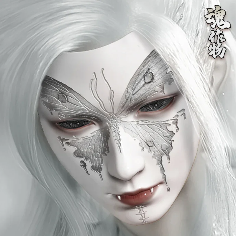 

КосплейАтическая маска на все лицо для взрослых женщин, одинаковые креативные восстанавливающие костюмы для Хэллоуина, реквизит ужасов, сценическое выступление, аксессуары